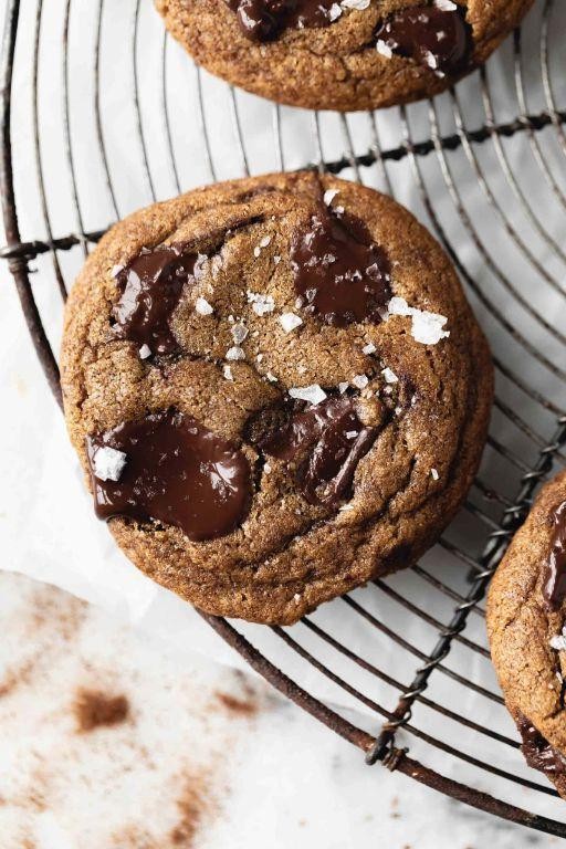 Espresso Chocolate Chip Protein Cookies