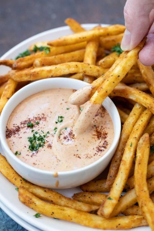 Fast-Food-Style French Fries with Secret Sauce