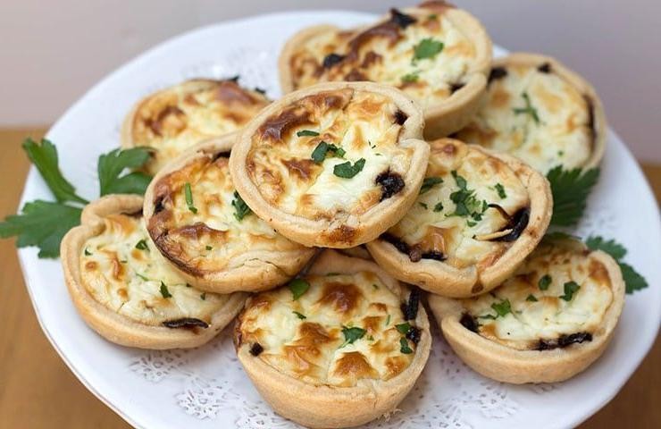 Feta and Caramelized Onion Tart