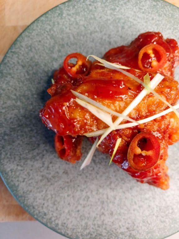 Fiery Scotch Bonnet BBQ Wings