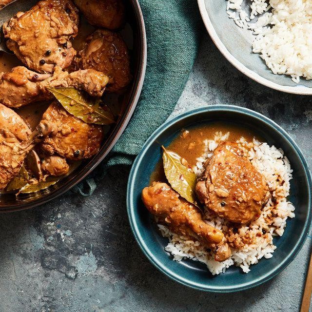 Filipino Chicken Adobo with Coconut Milk