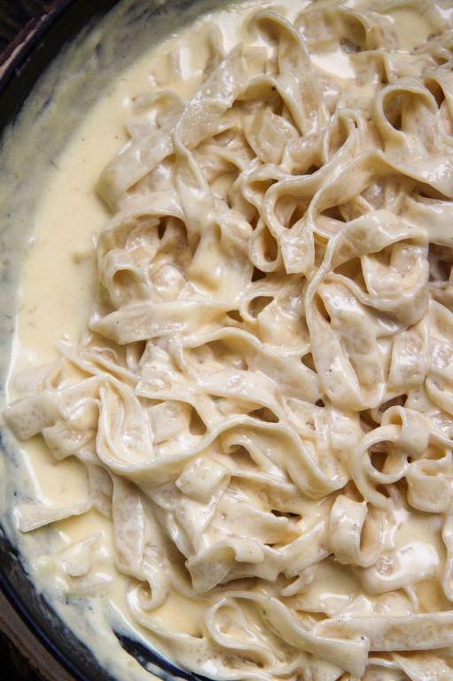 Four-Cheese Alfredo Mac and Cheese