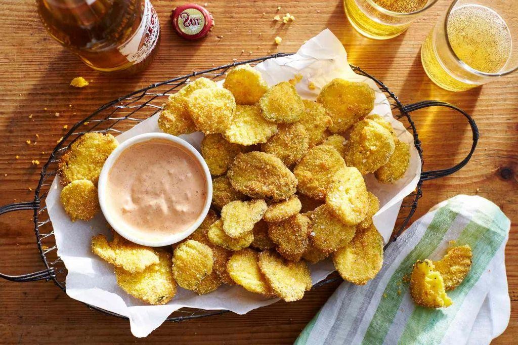 Fried Dill Pickle Chips