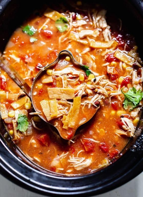Frozen Chicken Tortilla Soup Crock Pot Recipe