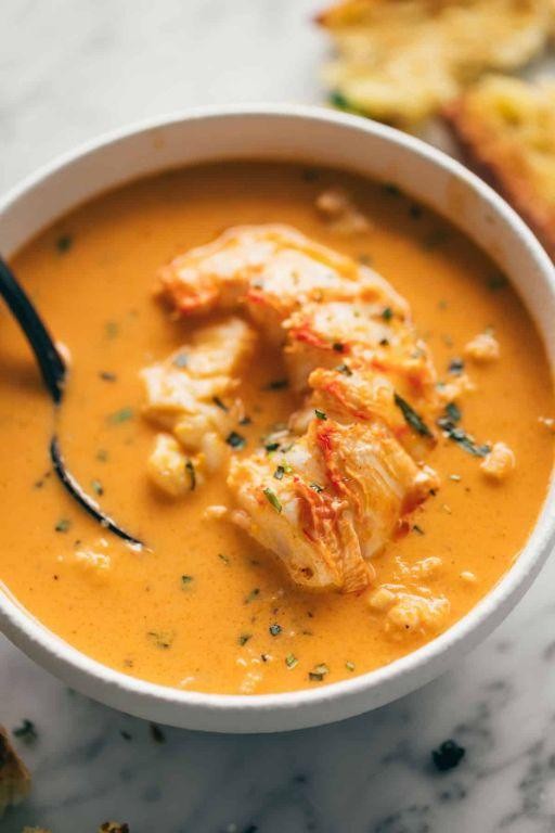 Garlic Butter Lobster Bisque