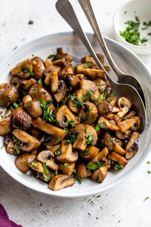 Garlic Butter Mushrooms with Fresh Herbs