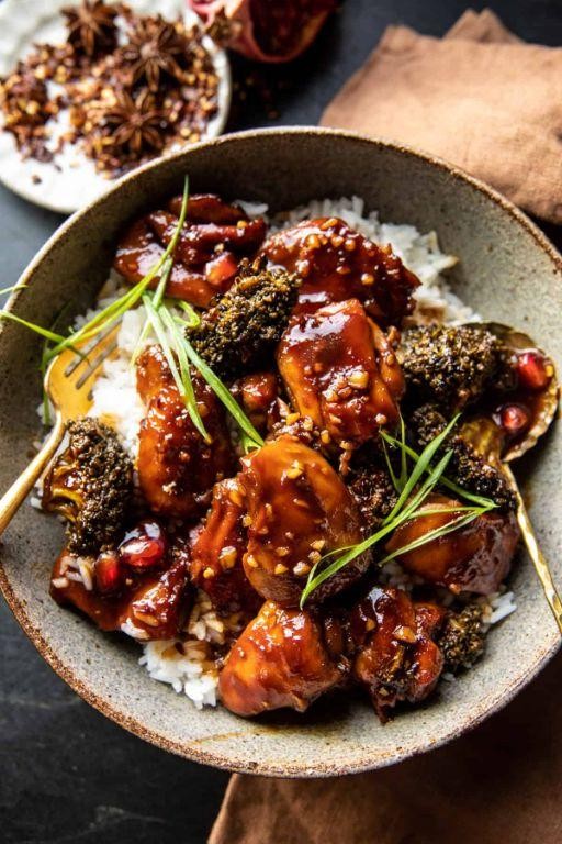 Garlic Ginger Soy Glazed Chicken