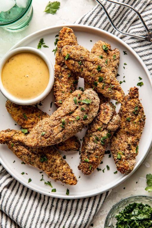 Garlic Herb Air Fryer Chicken Tenders