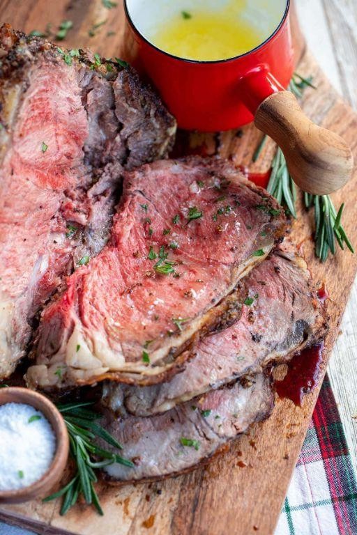 Garlic Herb Butter Chuck Roast