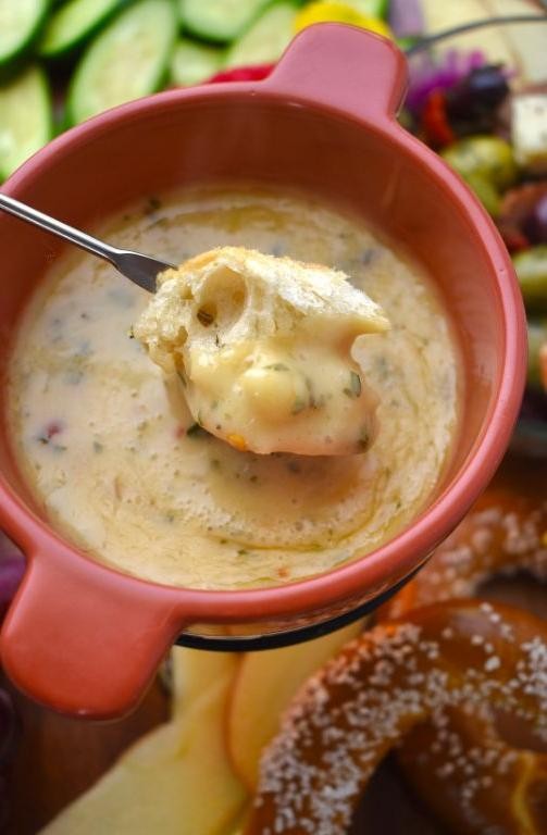 Garlic Herb Butter Fondue