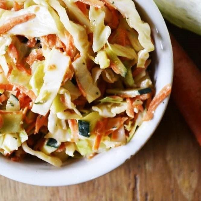 Garlic Parmesan Coleslaw Dressing