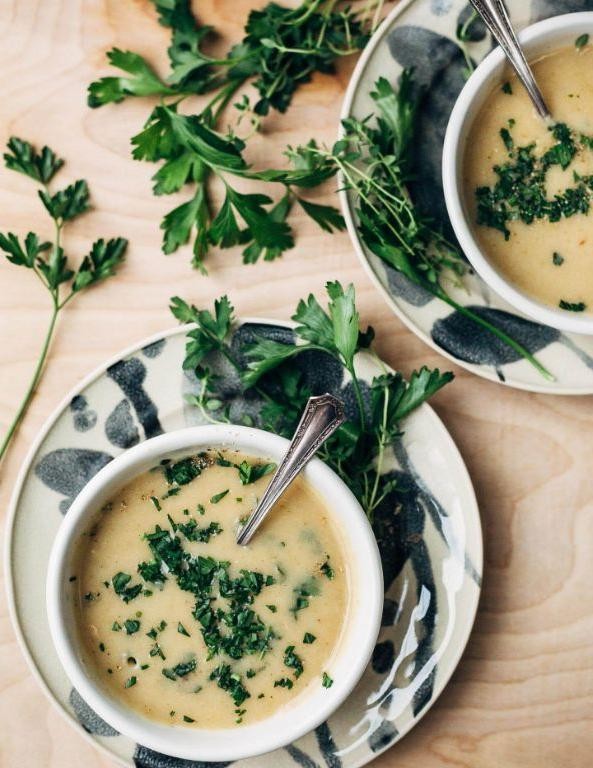 Garlic and Herb Soup