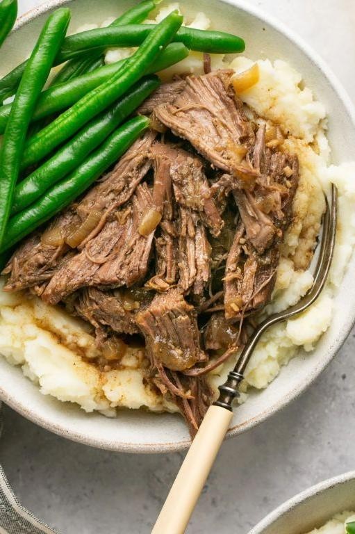 Garlic and Onion Sirloin Tip Roast