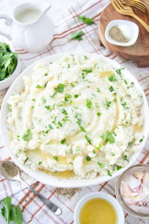 Garlic-Free Mashed Potatoes