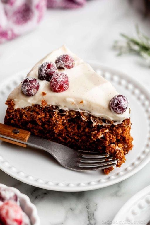Gingerbread Raisin Cake