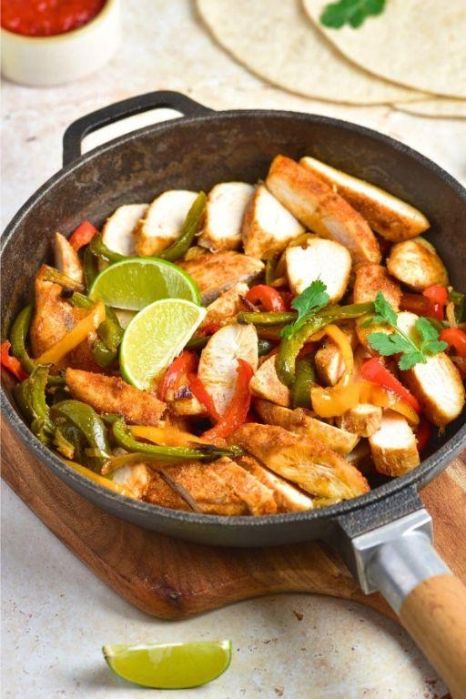 Gluten Free Chicken Fajita Skillet