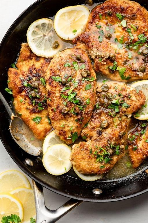 Gluten Free Chicken Piccata with Capers