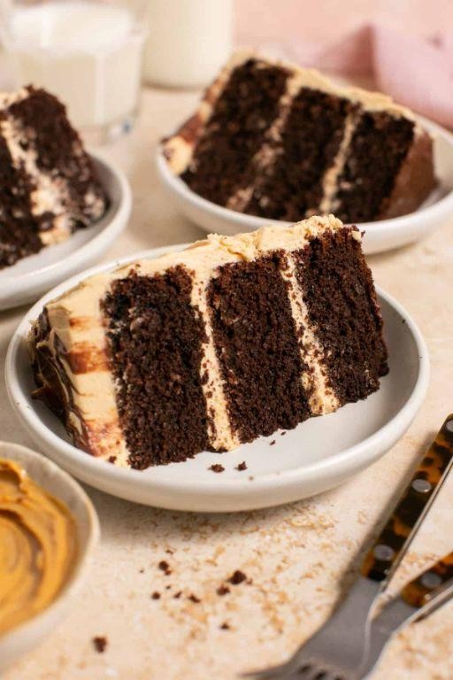 Gluten Free Chocolate Peanut Butter Cake