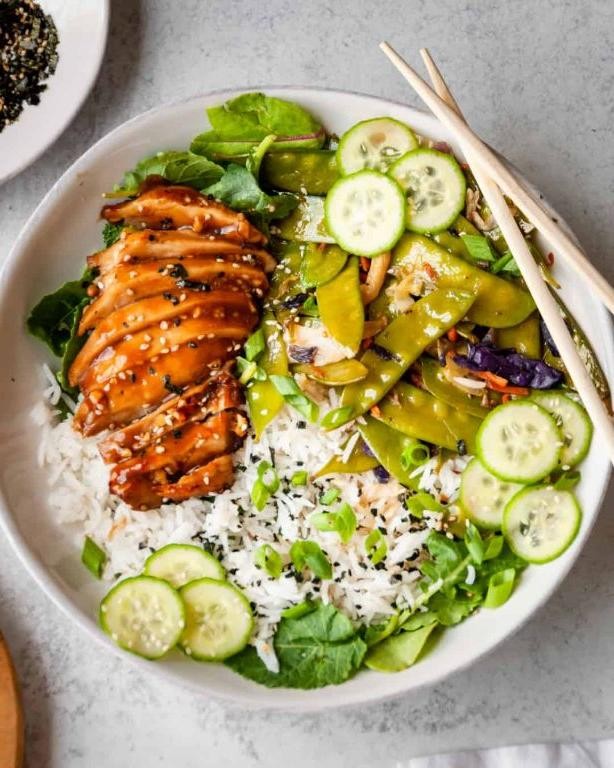 Gluten Free Teriyaki Chicken Bowls