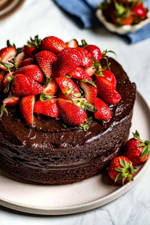 Gluten-Free Chocolate Mud Cake with Almond Flour
