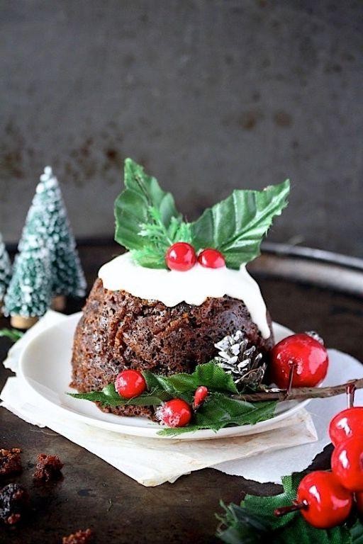 Gluten-Free Christmas Pudding with Almond Flour