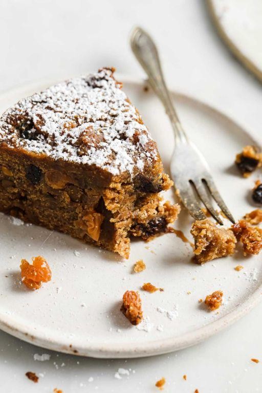 Gluten-Free Dark Fruit Cake with Almond Flour