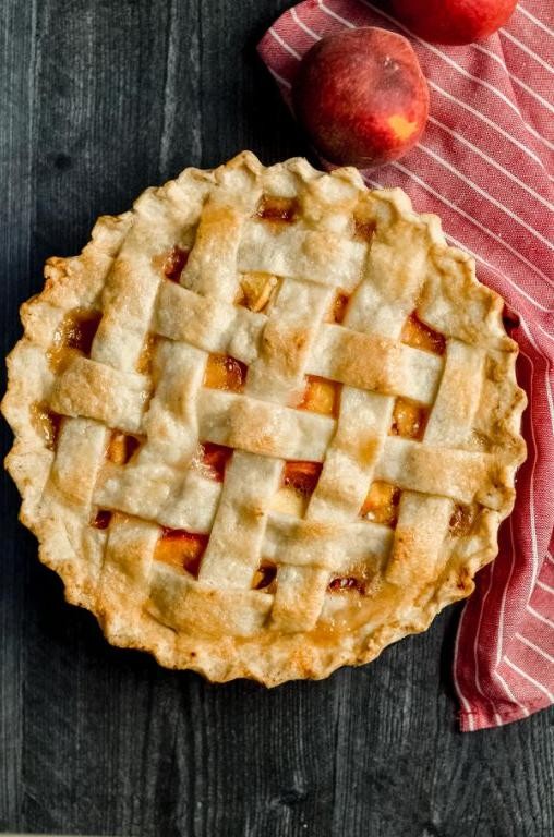 Gluten-Free Peach Pie