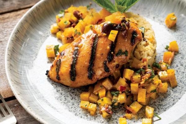 Golden Berry Glazed Chicken
