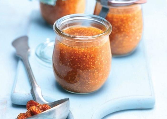 Golden Berry Jam with Vanilla