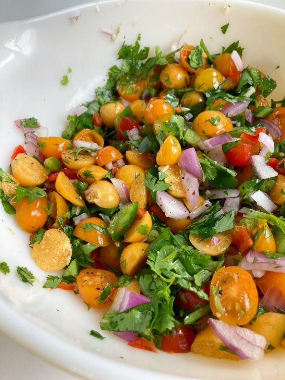 Golden Berry and Avocado Salsa