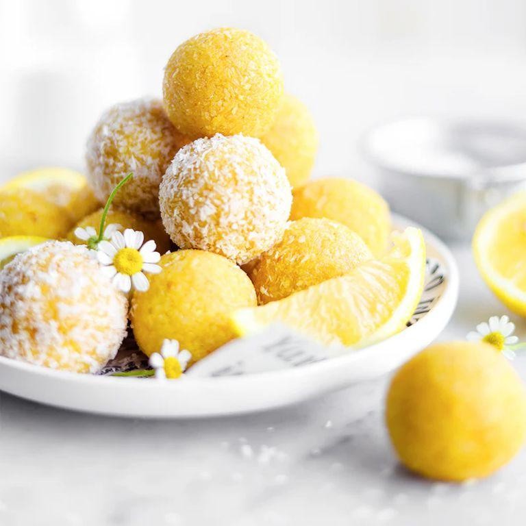 Golden Berry and Coconut Energy Balls