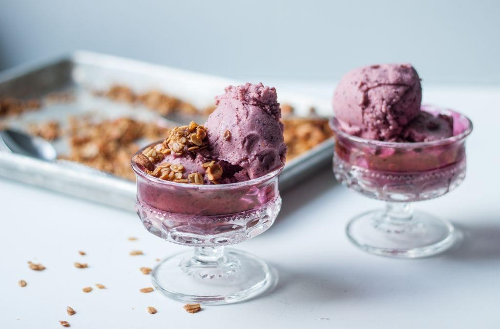 Golden Berry and Coconut Milk Ice Cream
