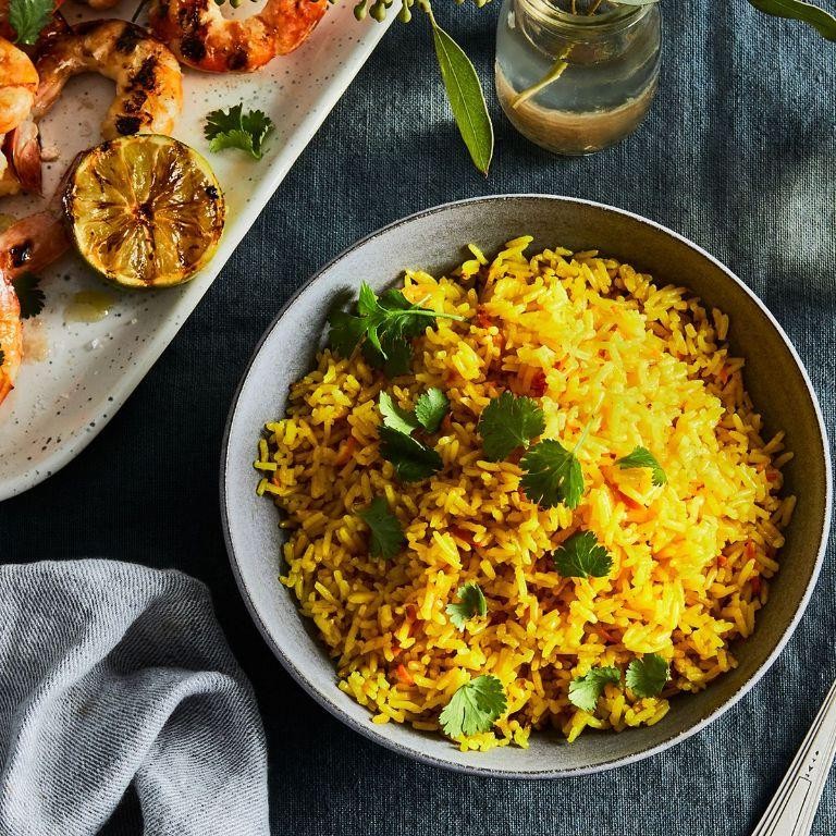 Golden Turmeric Coconut Rice