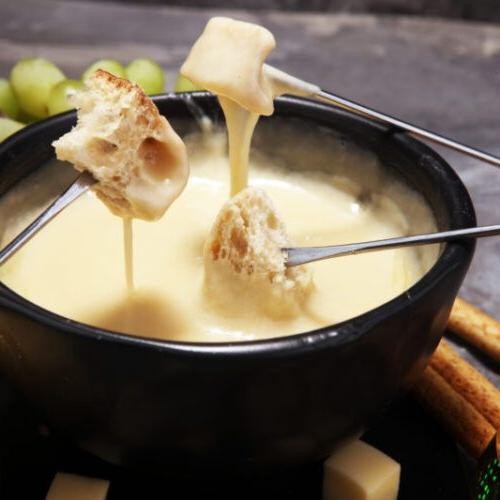Gouda and Apple Cider Fondue