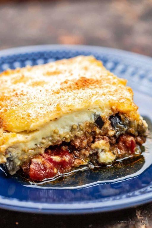 Greek Moussaka with Béchamel Sauce