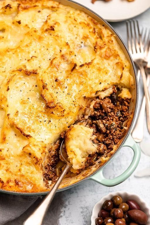 Greek Moussaka-Inspired Meat Pie