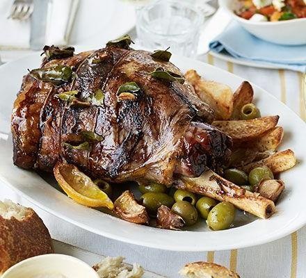Greek-Style Slow Cooker Lamb Stew with Lemon and Olives