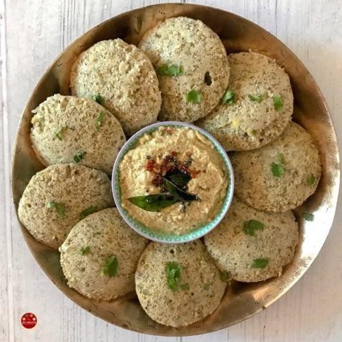 Green Moong Dal Idli