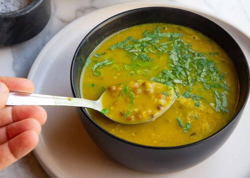 Green Moong Dal Soup