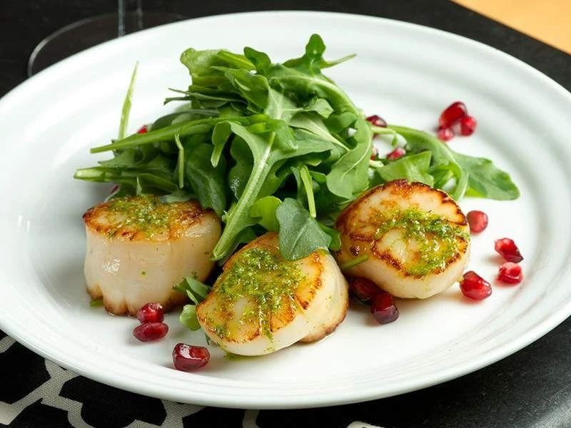 Grilled Scallops with Chimichurri
