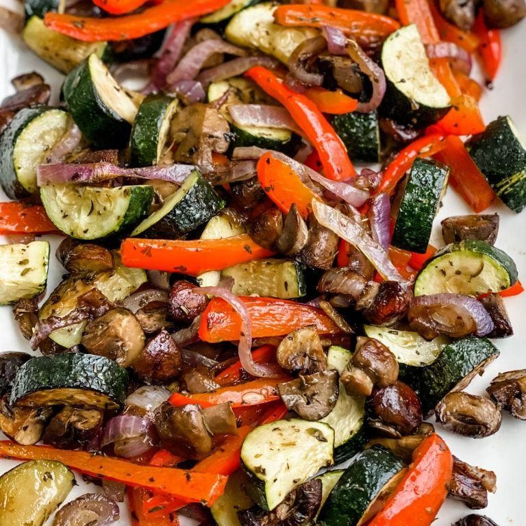 Grilled Vegetables with Italian Seasoning