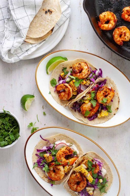 Habanero Lime Shrimp Tacos