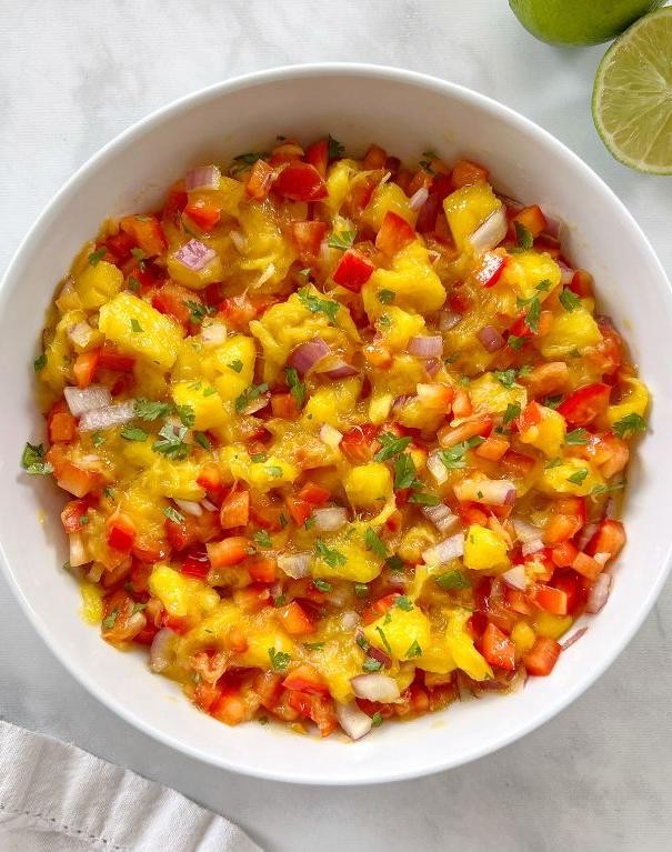 Habanero Pepper Mango Salsa