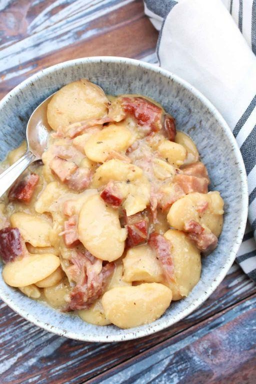 Ham and Butter Bean Bake