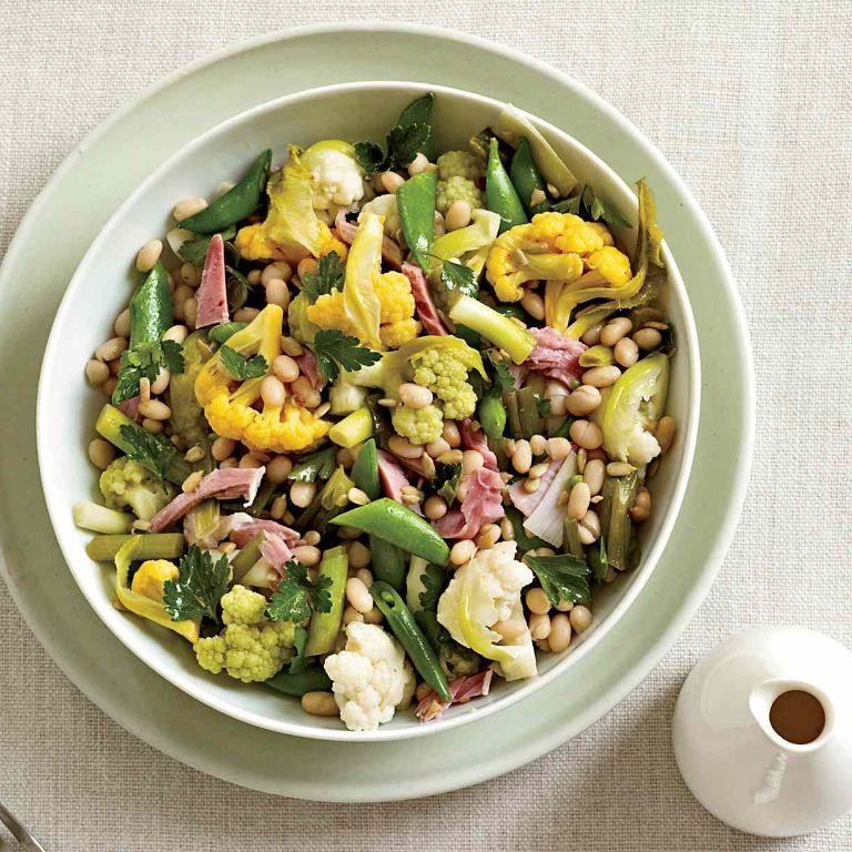 Ham and Cannellini Bean Salad