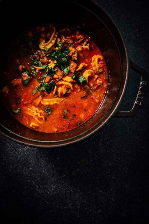 Ham and Chickpea Curry
