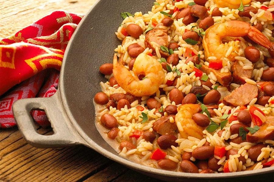Ham and Red Bean Jambalaya