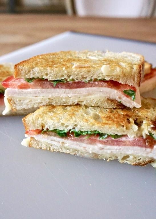 Havarti Cheese and Turkey Melt