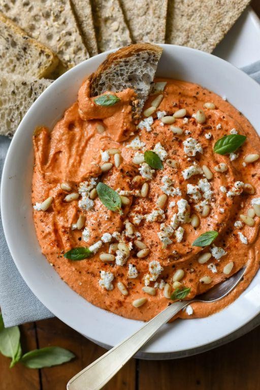 Havarti and Roasted Red Pepper Dip