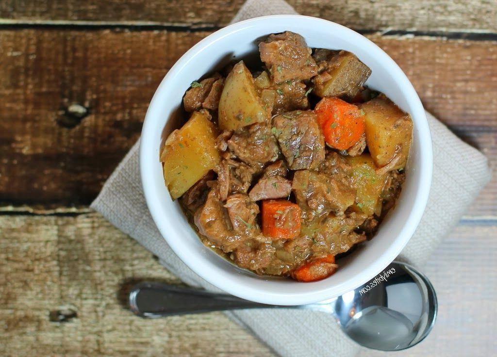 Healthy Crock Pot Beef Stew for Weight Watchers